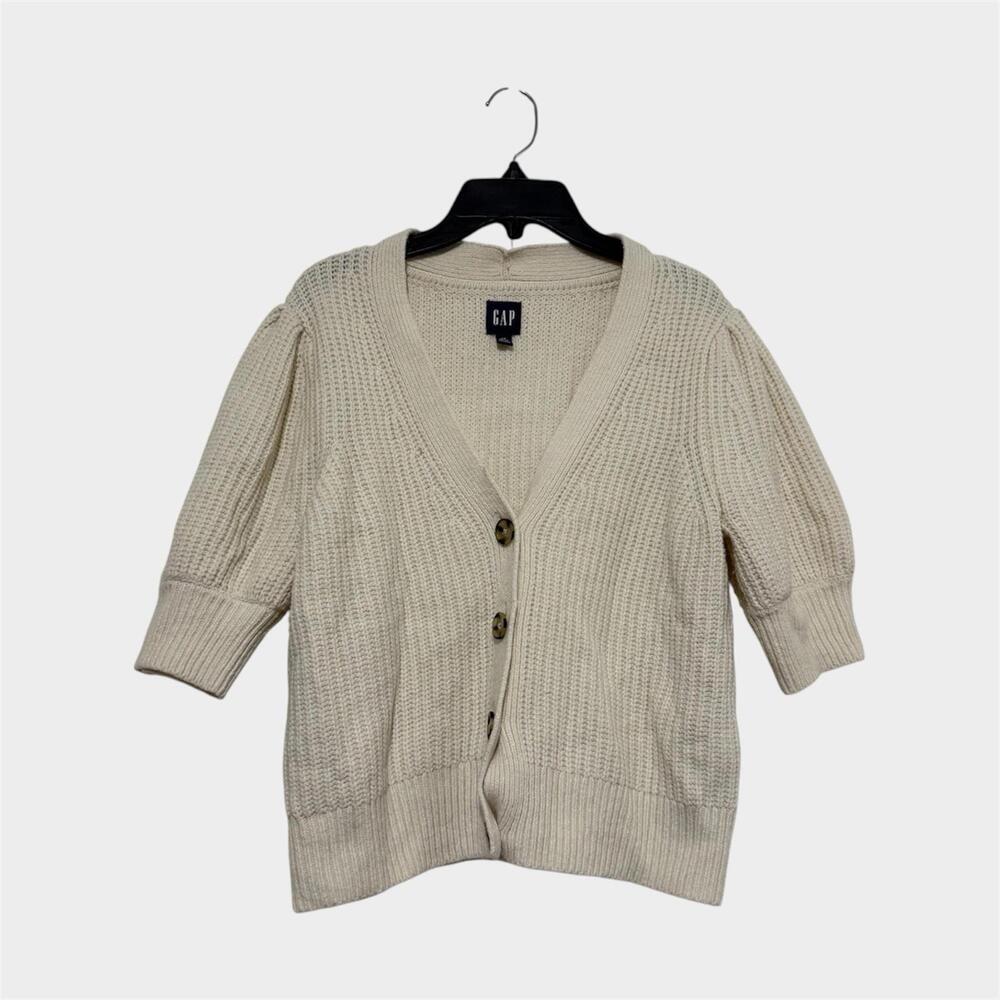 GAP Petite Chunky Knit Cardigan Size SP Women’s
